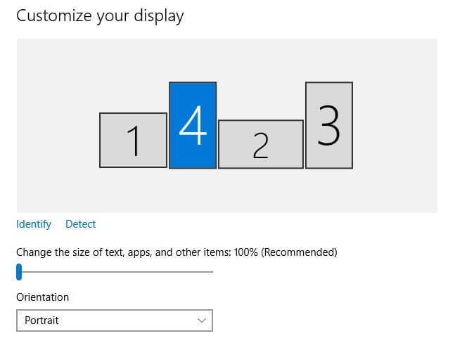 Monitors AnyWhere customize display