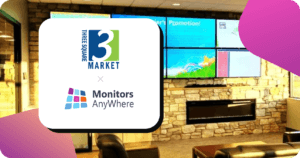 Three Square Market Install Video Walls