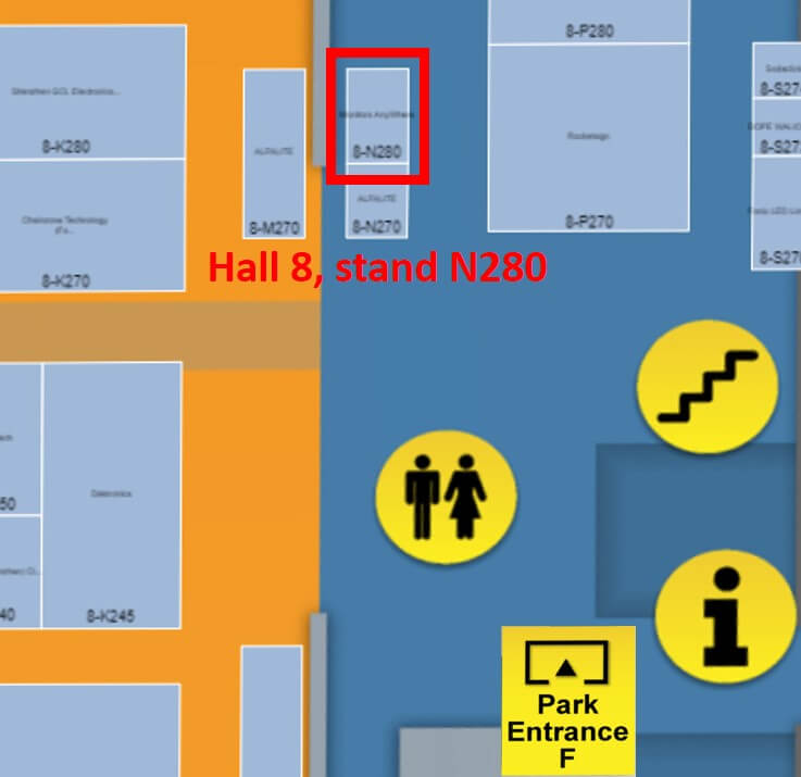 Monitors AnyWhere showcase map
