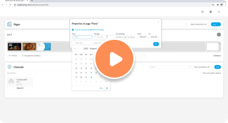 Assign the Playlist to TV Screens and Video Walls - Monitors AnyWhere