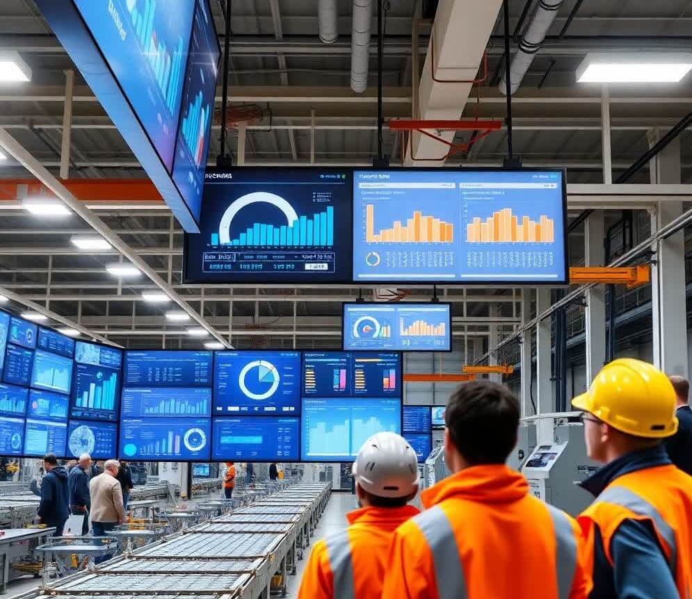 Digital Signage for Manufacturing
