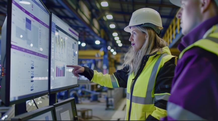 display solutions for manufacturing