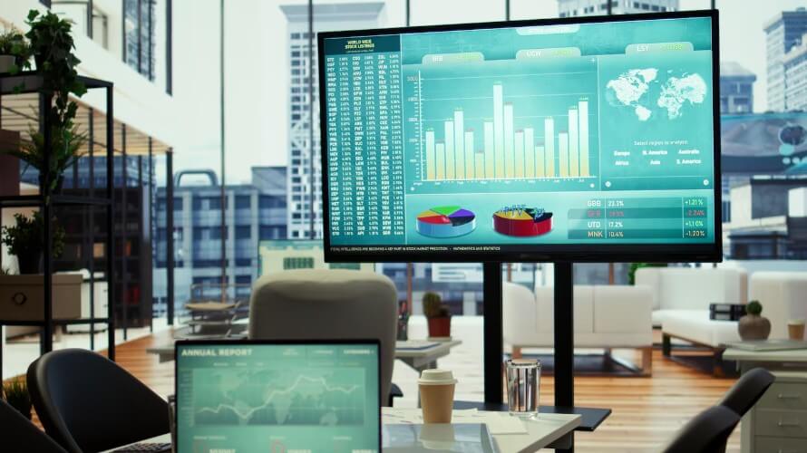 digital signage in offices